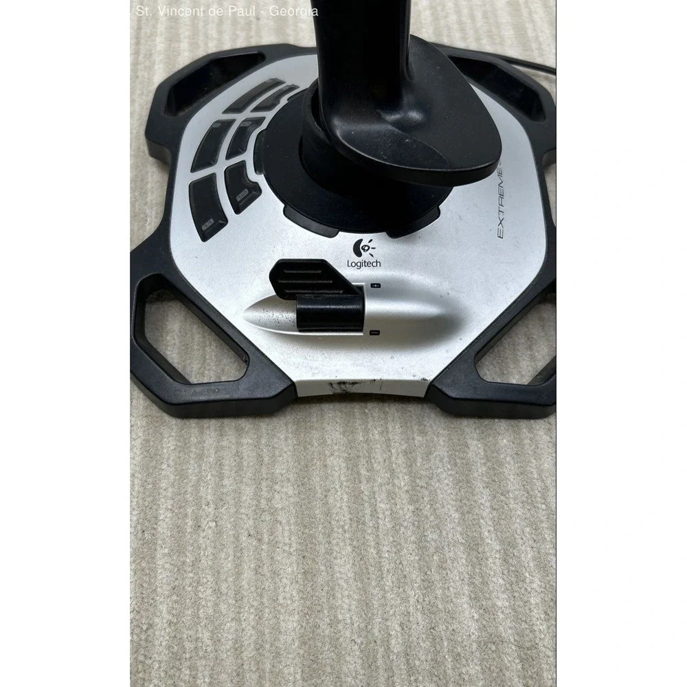LOGITECH Extreme 3D PRO X3D J-UK17 USB Flight PC USB Simulator Joystick TESTED